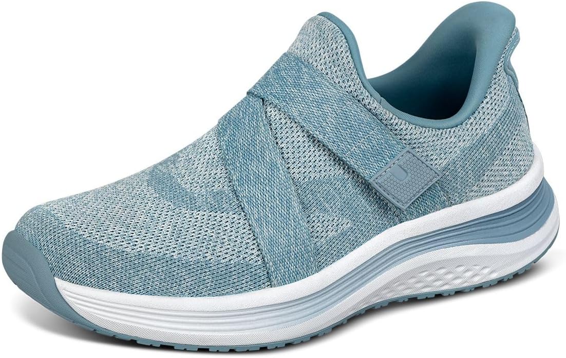 Orthofeet Women's Naya Slip On Sneakers for Ultimate Comfort