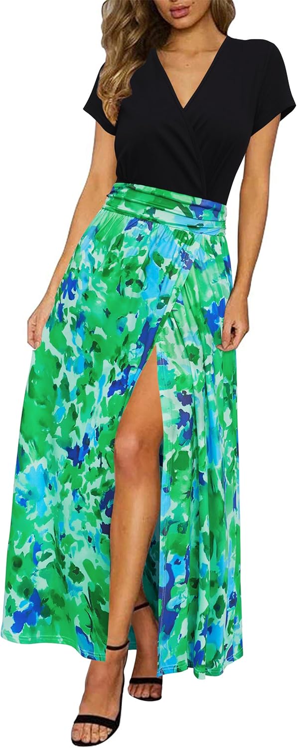 Newshows Women Summer Maxi Dress for Vacation and Beach Fun