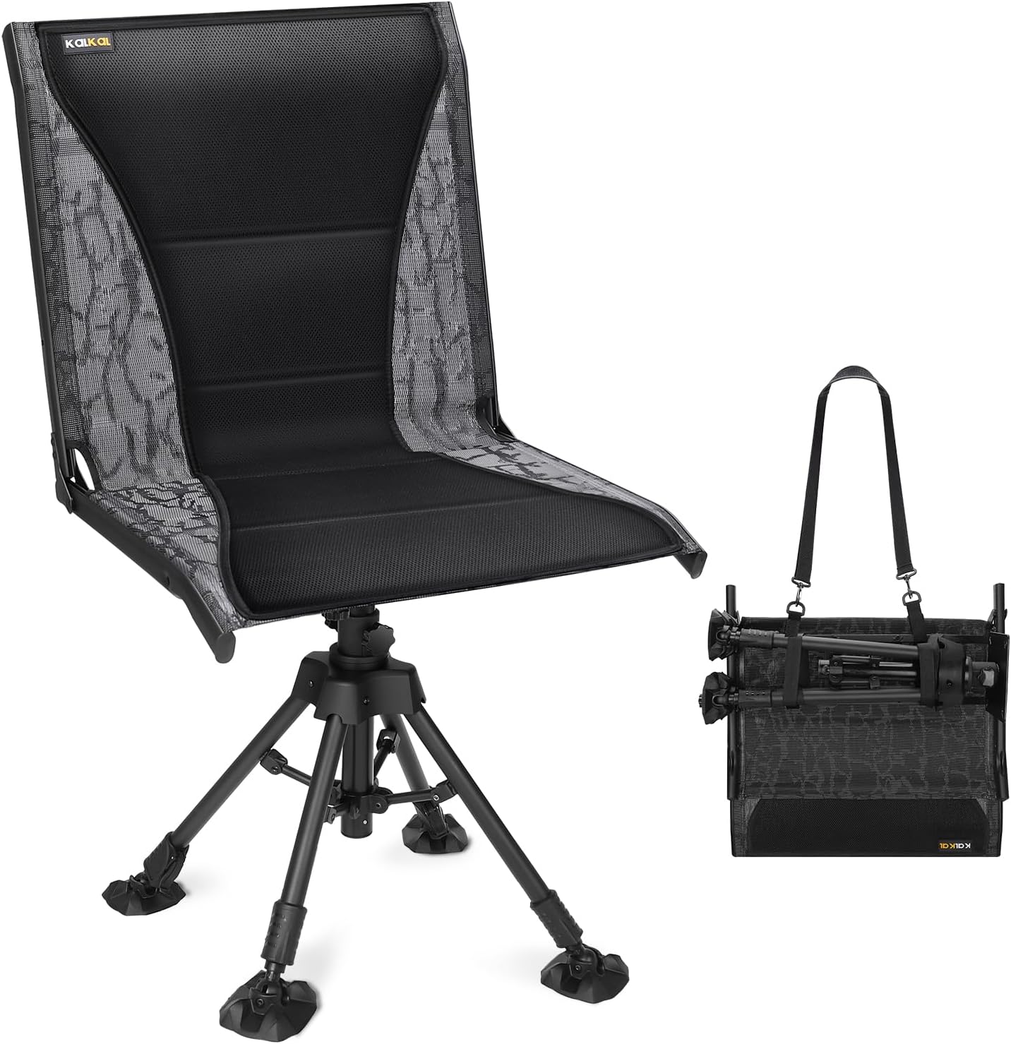 Kalkal Hunting Chair with 400lbs Capacity for Ultimate Comfort