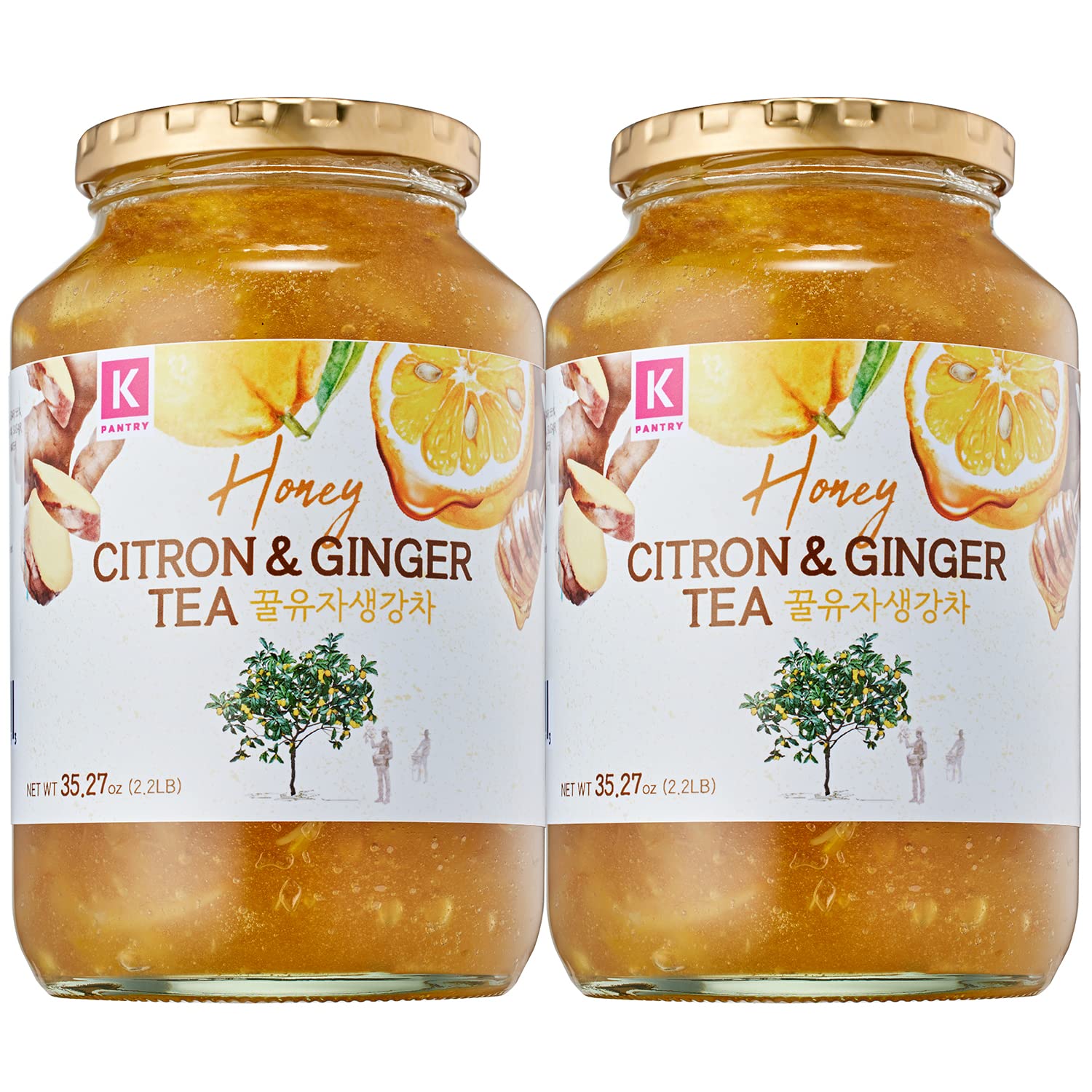 KPANTRY Honey Citron & Ginger Tea - Korean Marmalade Delight