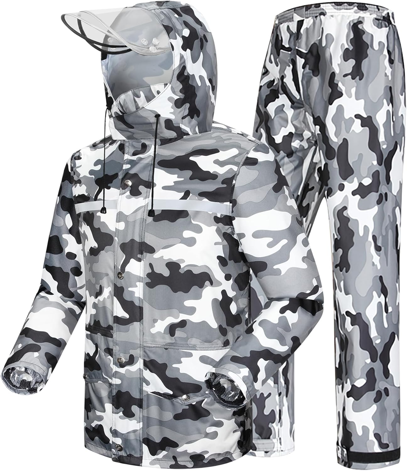 iCreek Rain Suit Waterproof Jacket and Trouser for All Sports