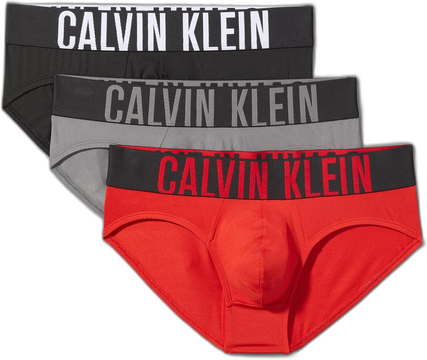 Calvin Klein Intense Power 3-pack Hip Briefs for Ultimate Comfort