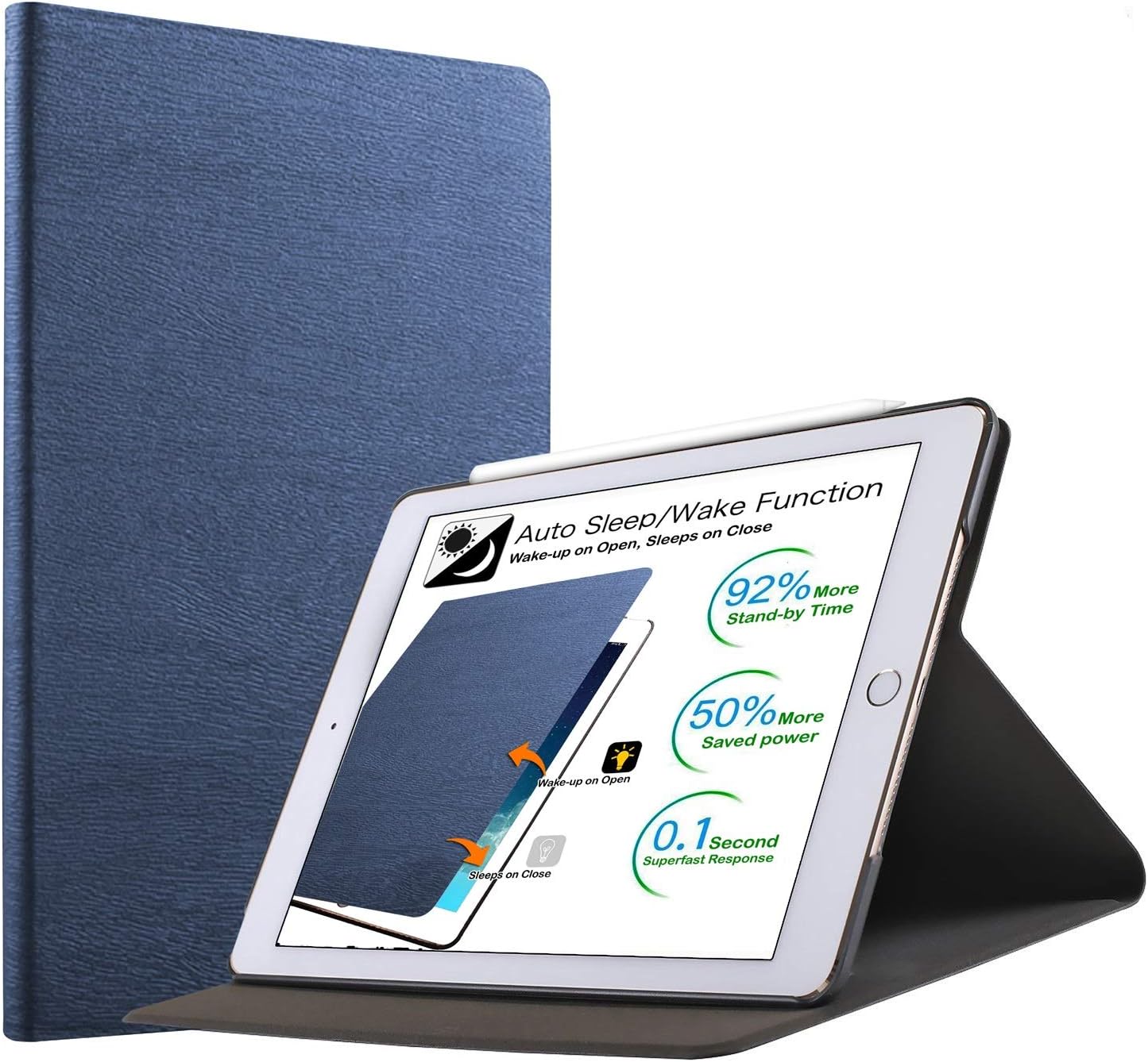 DuraSafe iPad Mini 4 5 Case with Adjustable Viewing Angle