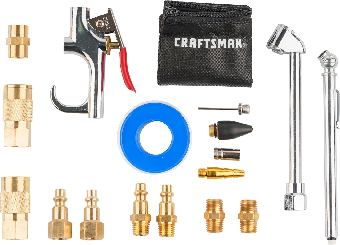 CRAFTSMAN 18-Piece Air Compressor Kit - Power & Versatility!