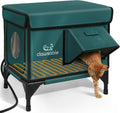 Indestructible Heated Cat House for Outside Winter Shelter