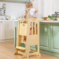 WINGYZ Toddler Tower Adjustable Step Stool Helper for Kids - Stable