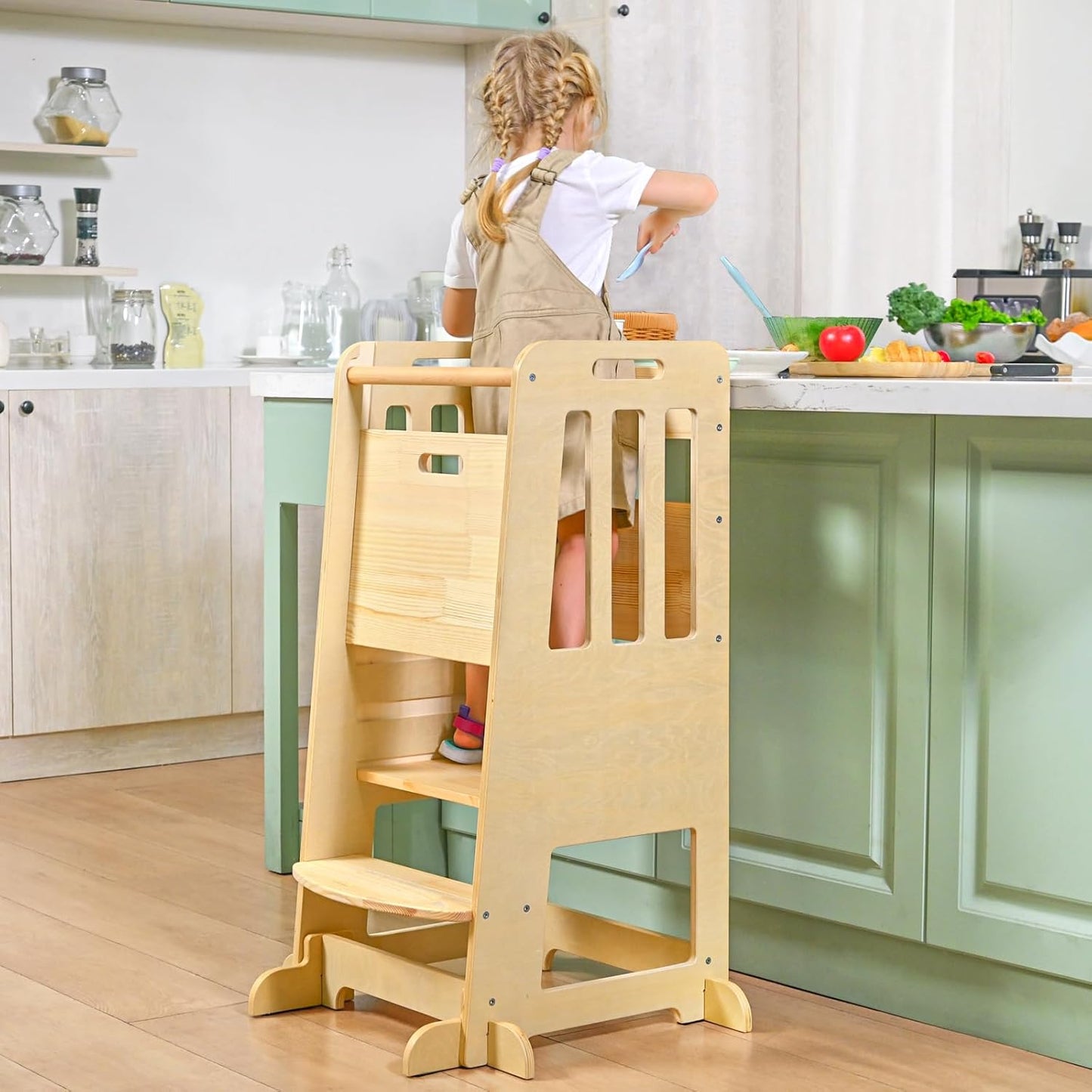 WINGYZ Toddler Tower Adjustable Step Stool for Kids 18M-6Y