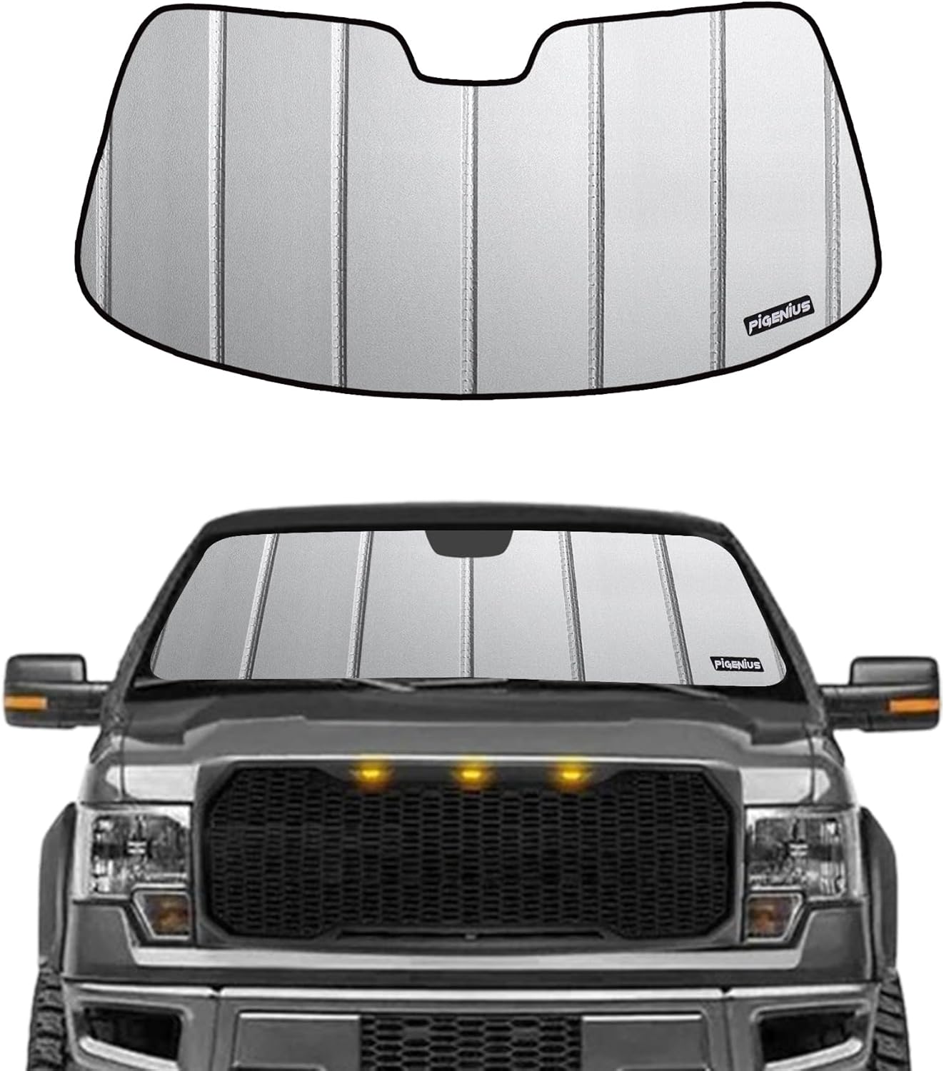 Windshield Sun Shade for Ford F-150 2009-2014 Custom Fit