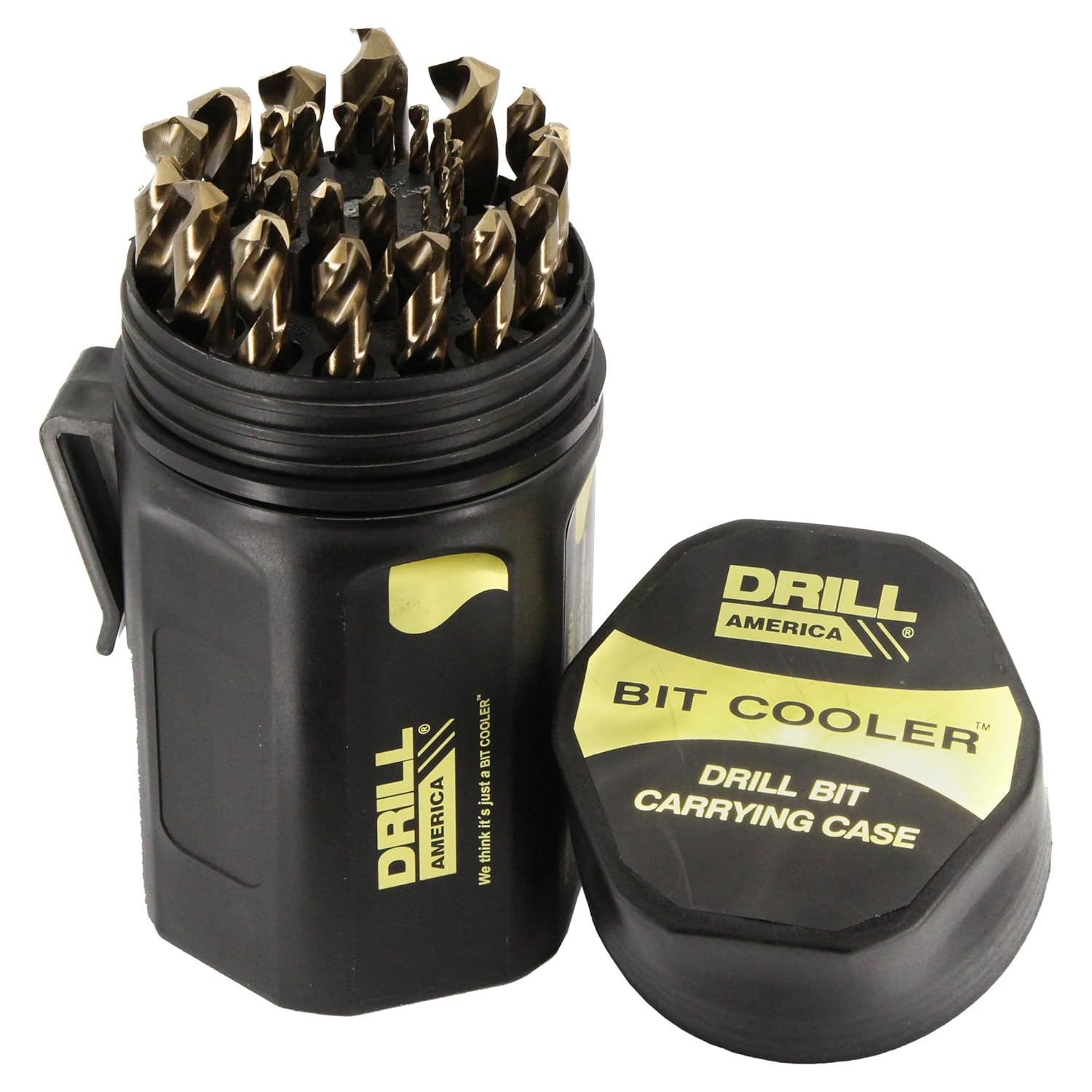 Drill America 25 Piece Metric Cobalt Drill Bit Set for Metal
