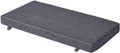 Piano Bench Cushion for Indoor Shoe Storage with Non Slip Design
