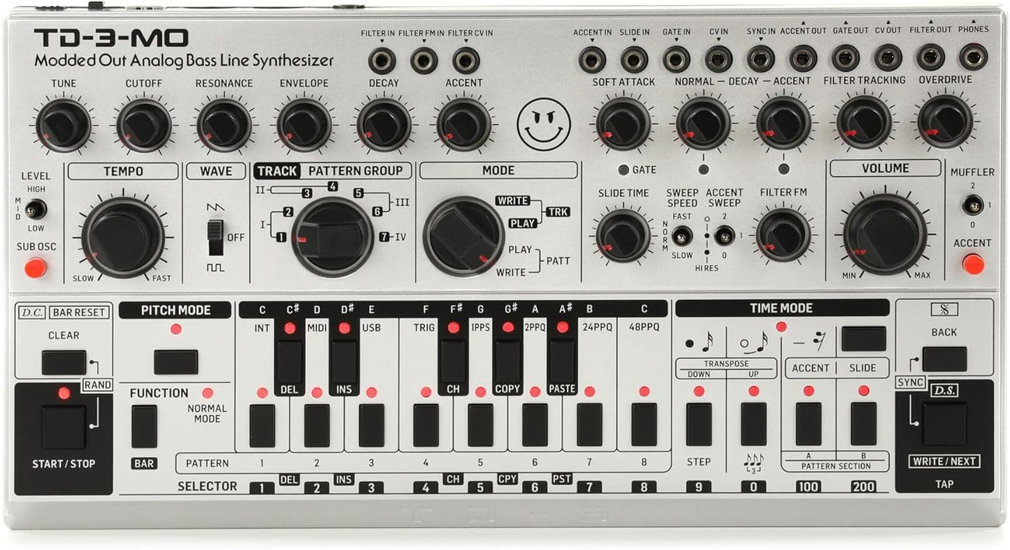 Behringer TD-3-MO-SR Analog Bass Line Synthesizer Review
