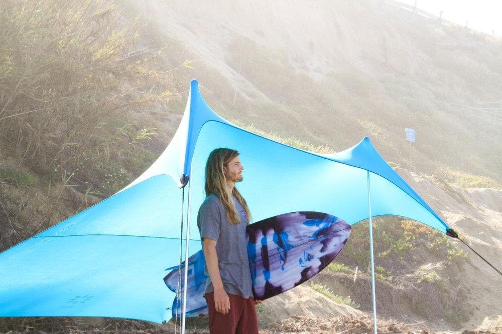 Neso Tents Grande Beach Tent - 7ft Tall, 9x9ft, Lightweight Design