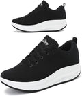 RUIDENG Walking Shoes for Women - Air Cushion Nurse Platform Sneakers