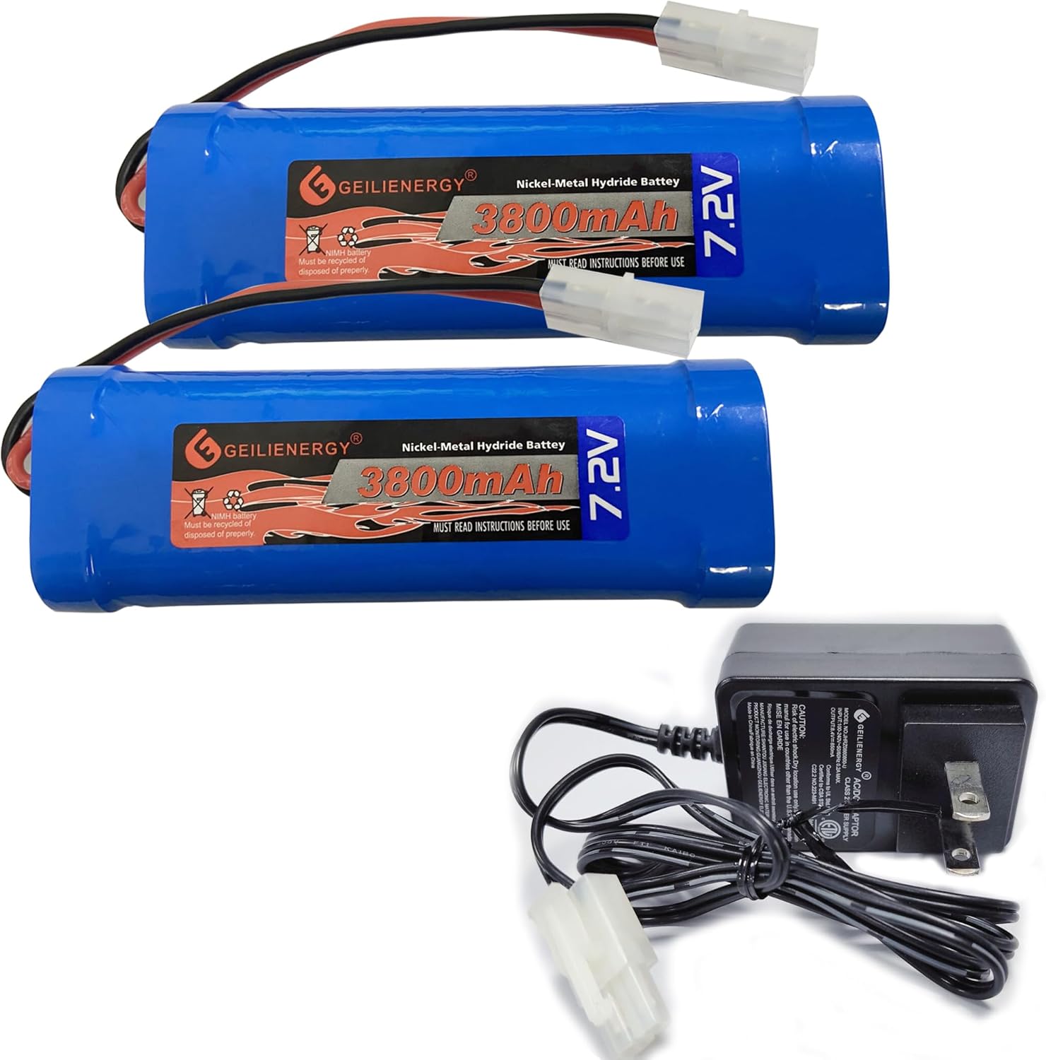 High Capacity 7.2V RC Battery Pack for Ultimate Performance