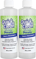 Quick & Clean 2-Pack Descaler (4 Uses) - Restores Coffee Machines