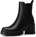 Women Chelsea Ankle Boots with Chunky Heels for All Occasions