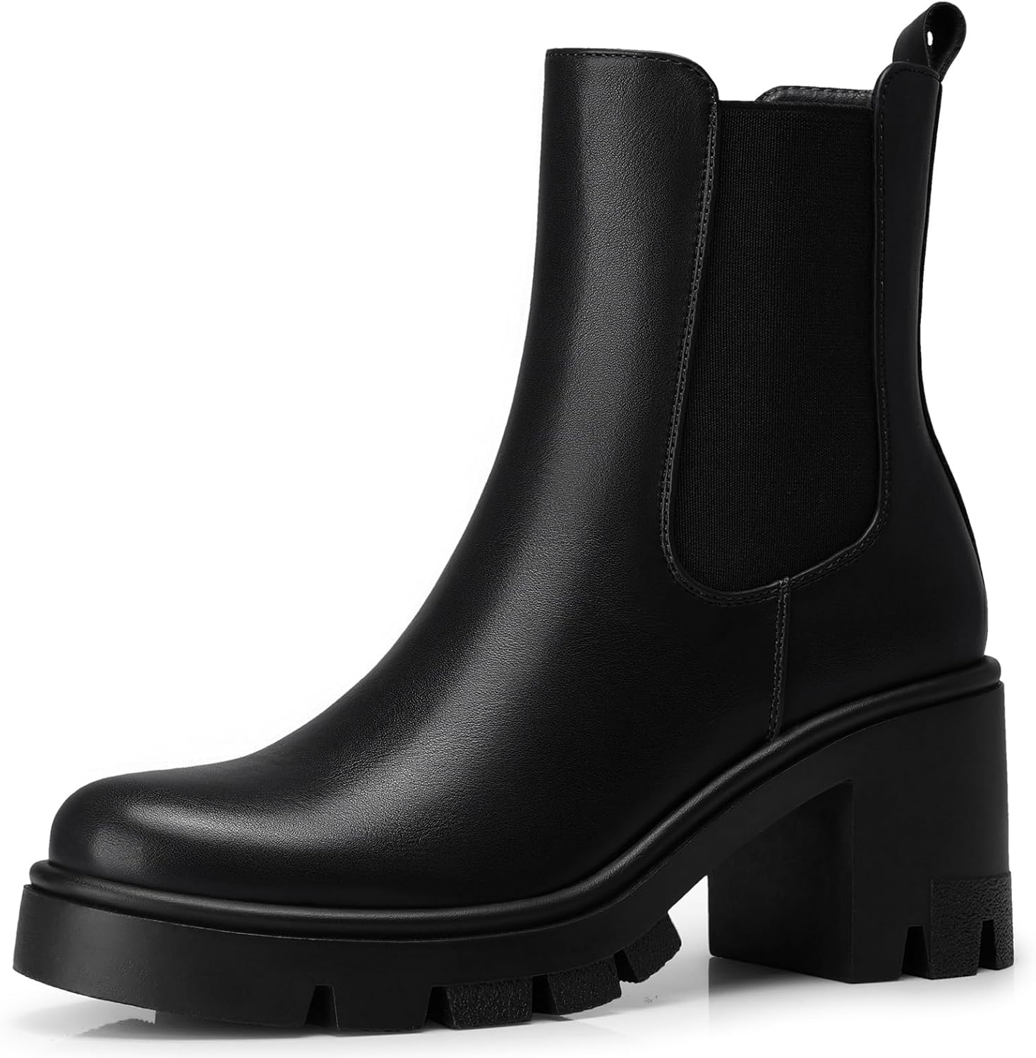 Women Chelsea Ankle Boots with Chunky Heels for All Occasions