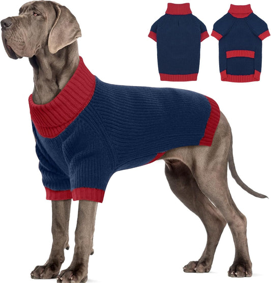 Great Dane Dog Sweater XXXXXL - Warm Turtleneck for Winter