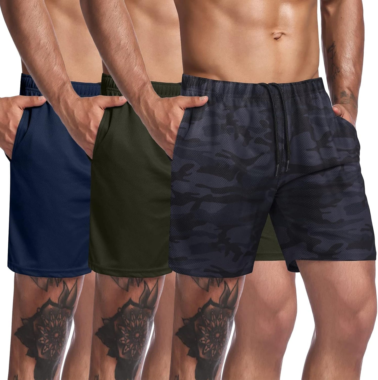 COOFANDY Men's Athletic Shorts - Lightweight Gym Workout Gear