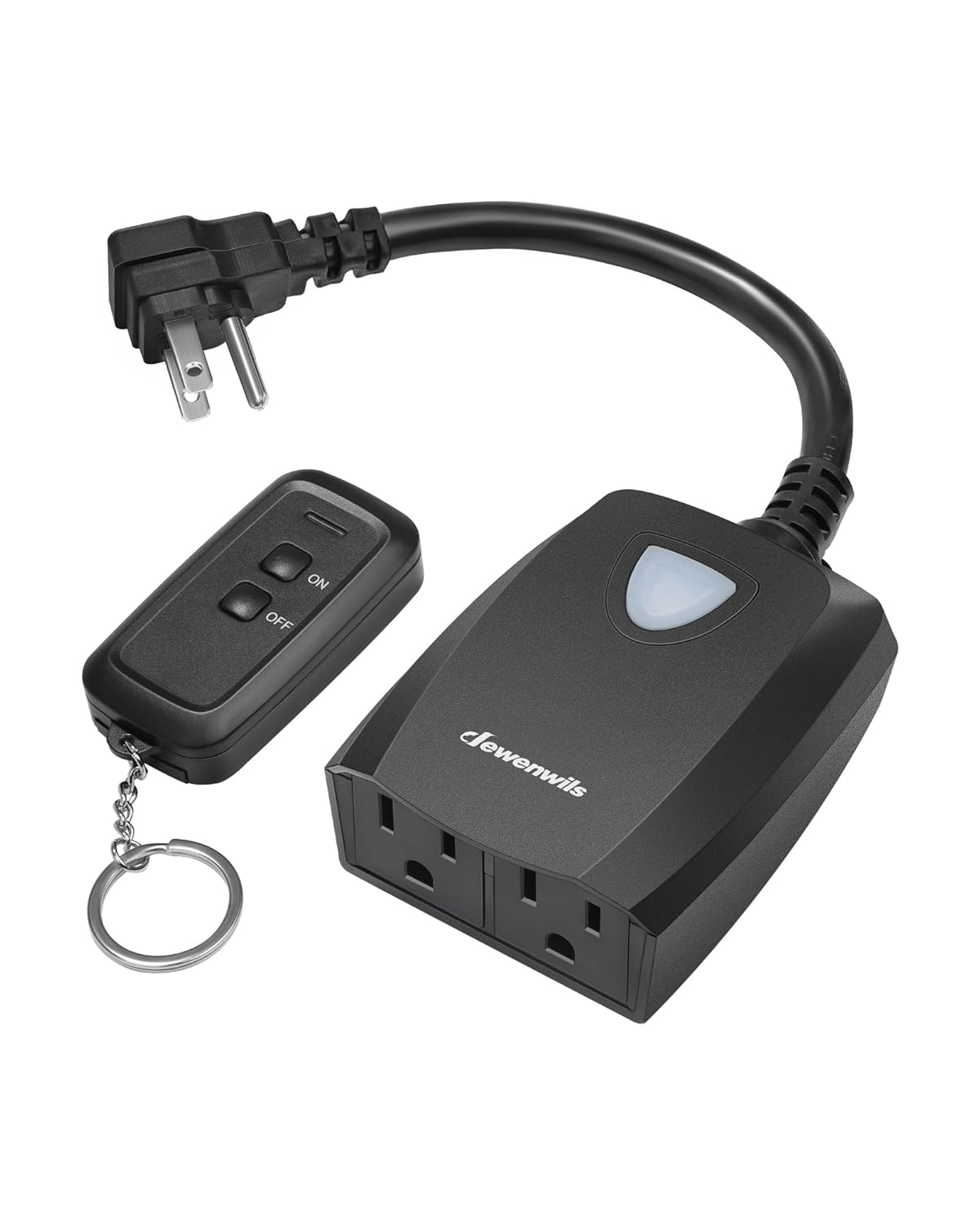 DEWENWILS Weatherproof Wireless Power Strip