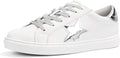 PARTY Women's Fashion Star Sneaker Lace Up Low Top (Style CZCS)