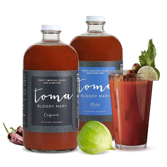 Toma Craft Mixer 2 Pack - SPICY & MILD Blend - Vegan, Gluten-Free, Low Sodium