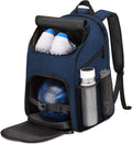 Bowling Backpack Single Ball Bag with Shoe Compartment - Padded