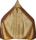 Velvet Renaissance Cloak for Women - Reversible Satin Lined, Long