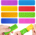 Sensory Fidget Toys Kids Adults 8 Pack - Textured Suction Calming