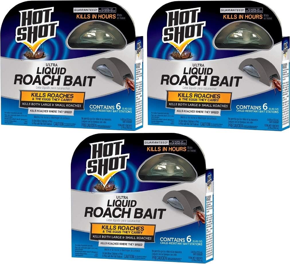 Hot Shot Mini Ultra Liquid Roach Bait for Effective Pest Control