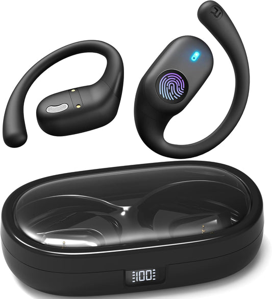 FORALES Wireless Open Ear Headphones: 36H Playtime, Waterproof, Lightweight