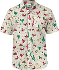 Tipsy Elves Men's Hawaiian Shirt - Perfect Summer Vacation Wear
