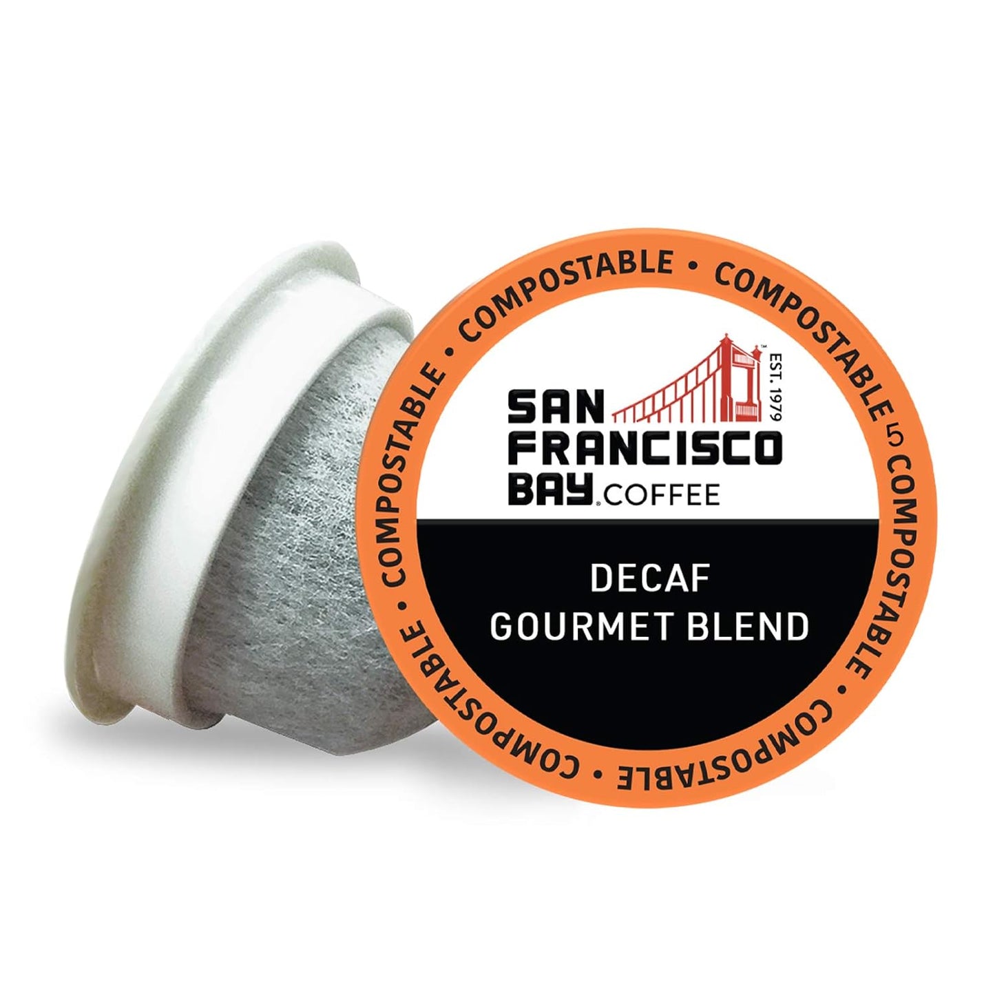 Decaf Medium-Dark Roast Coffee Pods - Swiss Water Processed