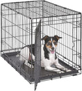 MidWest 30-In iCrate Folding Dog Crate with Divider - Secure
