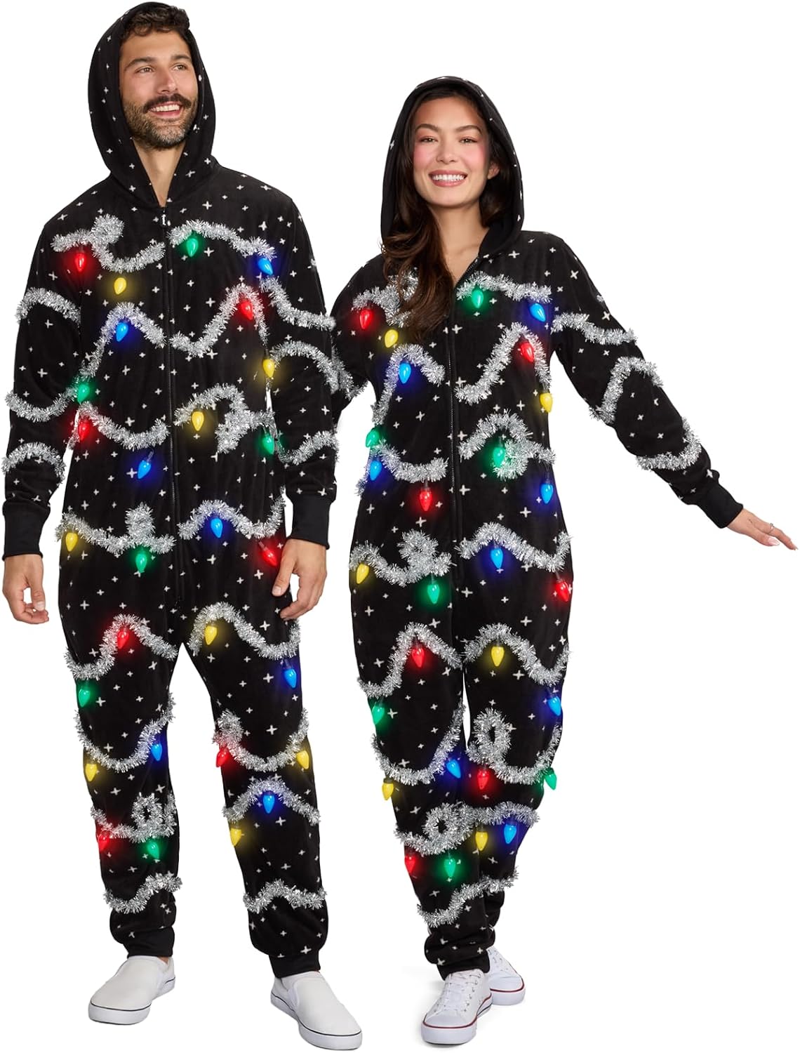 Tipsy Elves Christmas Onesies for Adults - Comfy Jumpsuits