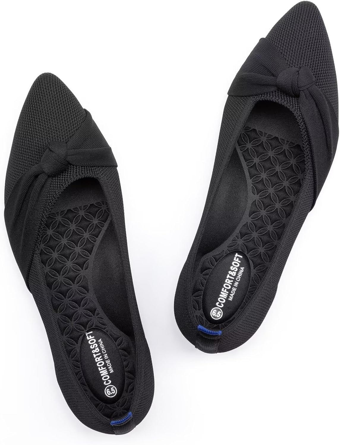 Frank Mully Womens Pointed Toe Flats for Comfort and Style
