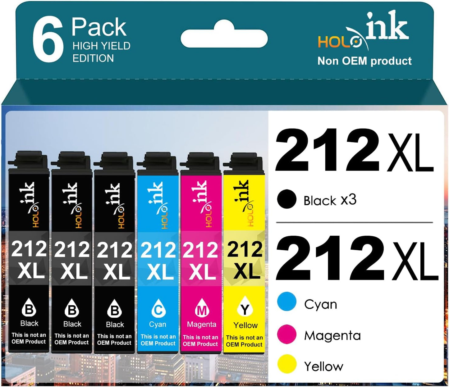 Vivid Colors with HOINKLO Remanufactured Ink Cartridges