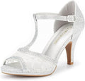 DREAM PAIRS Women's Amore Stilettos Open Toe Pump Heel Sandals