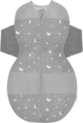 SNOO Sleep Sack Graphite Planets Medium - Organic Cotton Hip-Safe