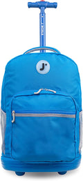Sunrise Rolling Backpack 18in Indigo - Convertible Kids Roller Pack