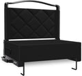 Stadium Seats with Back Support Cushion (Black) - 400lb Capacity