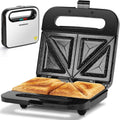 Aigostar Nonstick Sandwich Maker - Perfect Grilled Cheese Every Time!