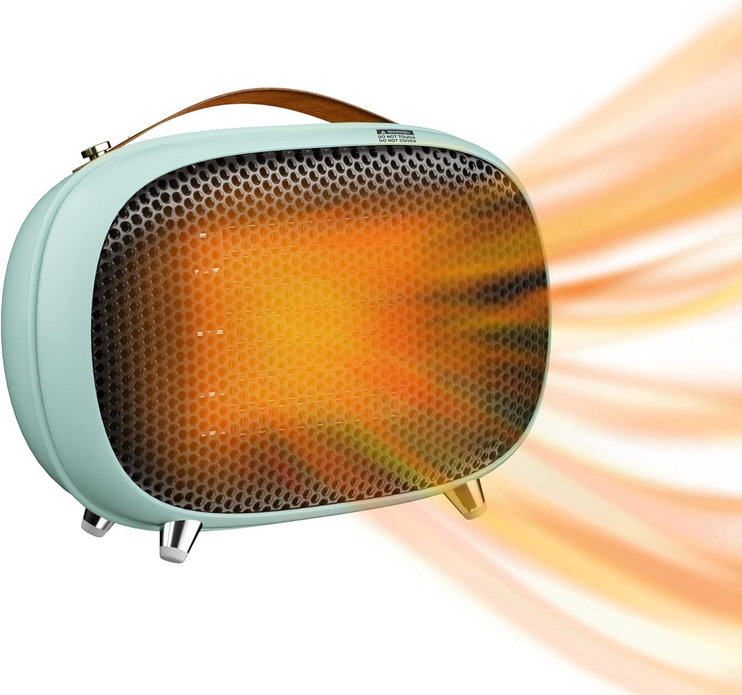Vteilas Portable Electric Heater: Fast Heating & Safety Features