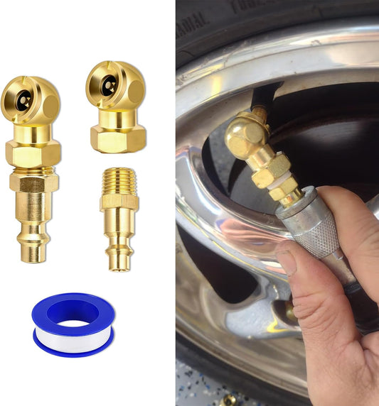 Quick Connect Tire Chuck Set - Inflate with Ease!