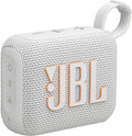 JBL Go 4 Portable Bluetooth Speaker, White - Compact JBL Pro Sound