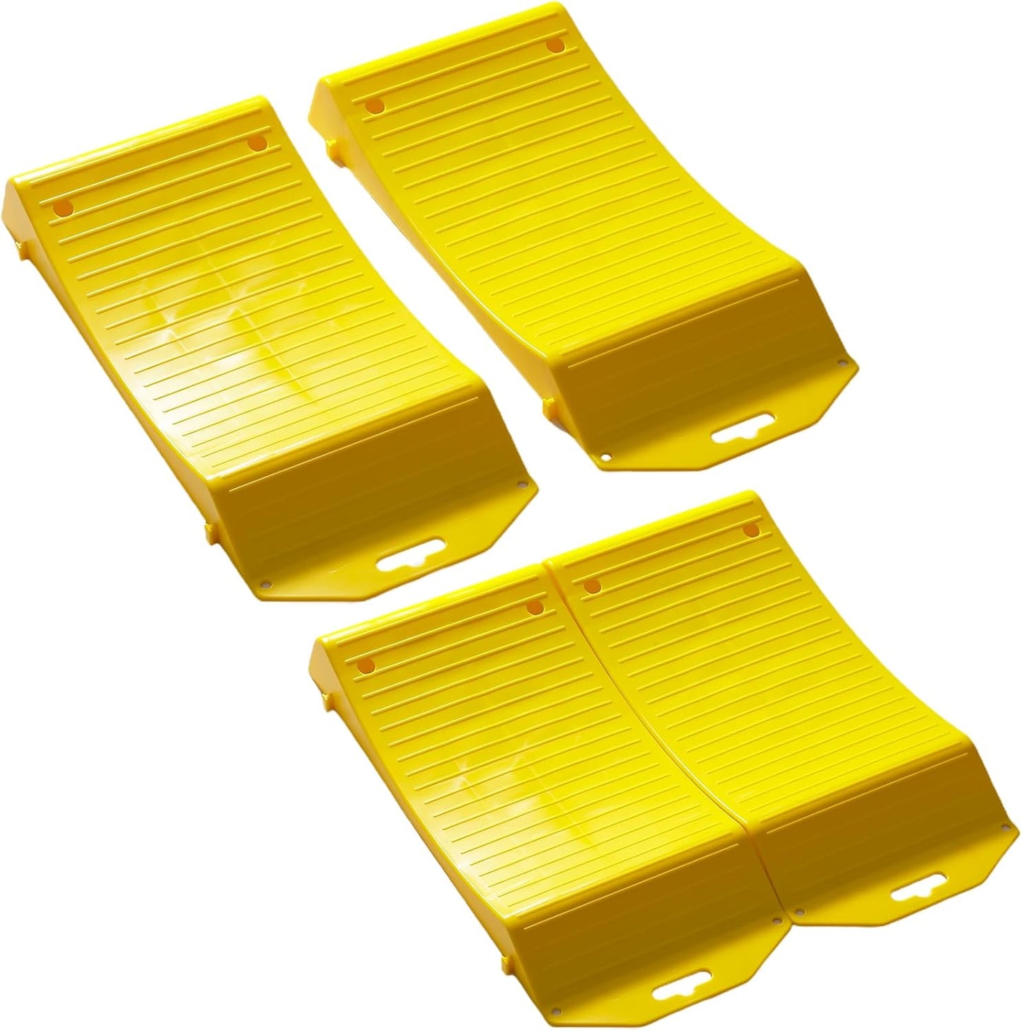 Tire Saver Ramps - Heavy-Duty Vehicle Storage Ramp Set of 4