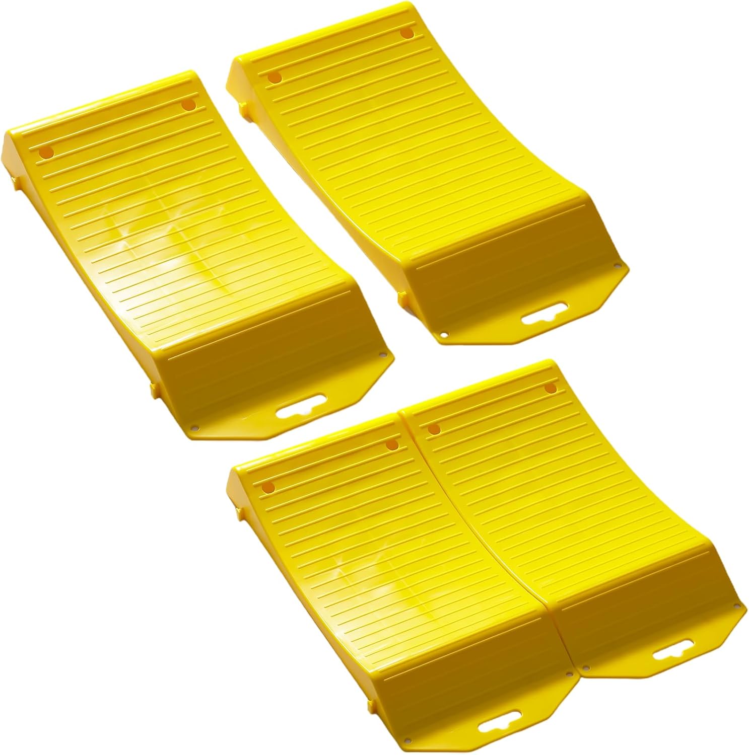 Tire Saver Ramps - Heavy-Duty Vehicle Storage Ramp Set of 4