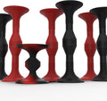 Popdarts PRO Pack Game Set (Red & Black) - Portable Suction Cup Darts