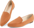 MUSSHOE Loafers for Women Comfortable Pointed Toe Memory Foam - Sleek