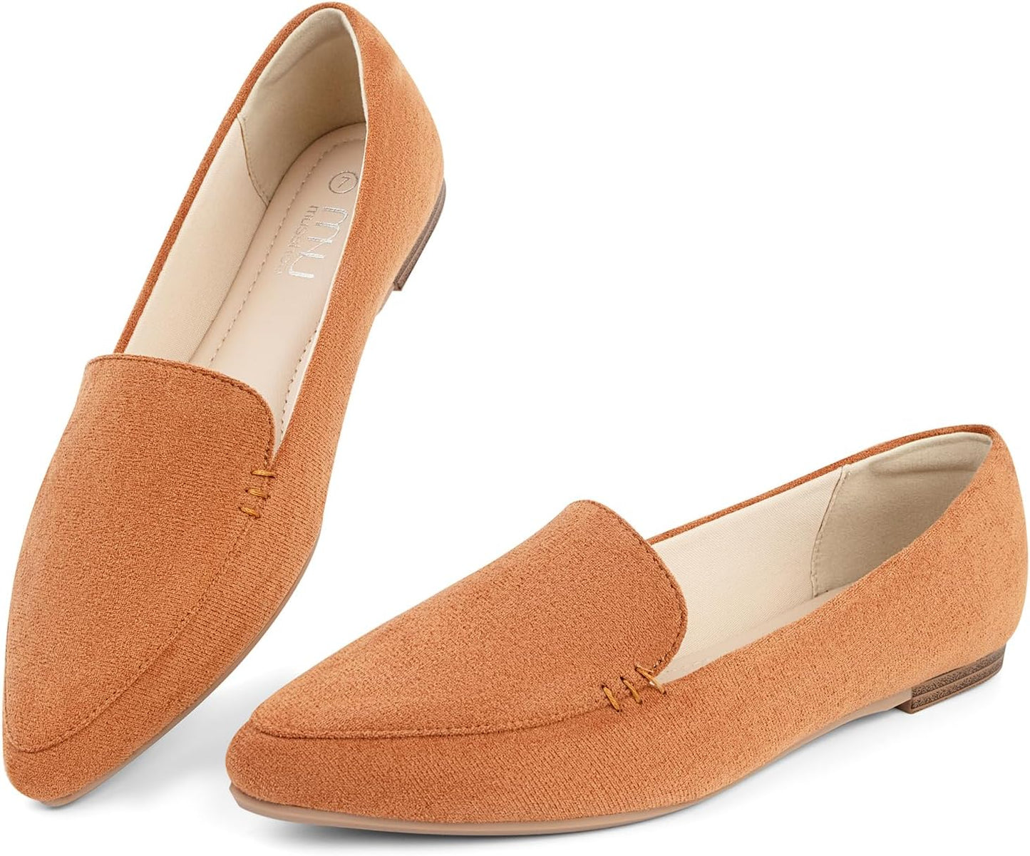MUSSHOE Women's Loafers with Memory Foam for Ultimate Comfort